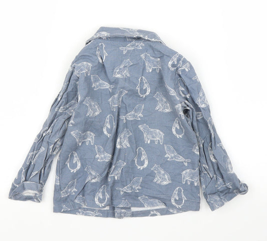 TU Baby Blue   Basic Button-Up Size 18-24 Months