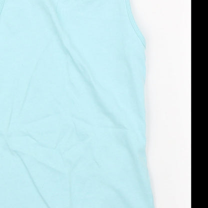 Primark Girls Blue   Basic Tank Size 7 Years