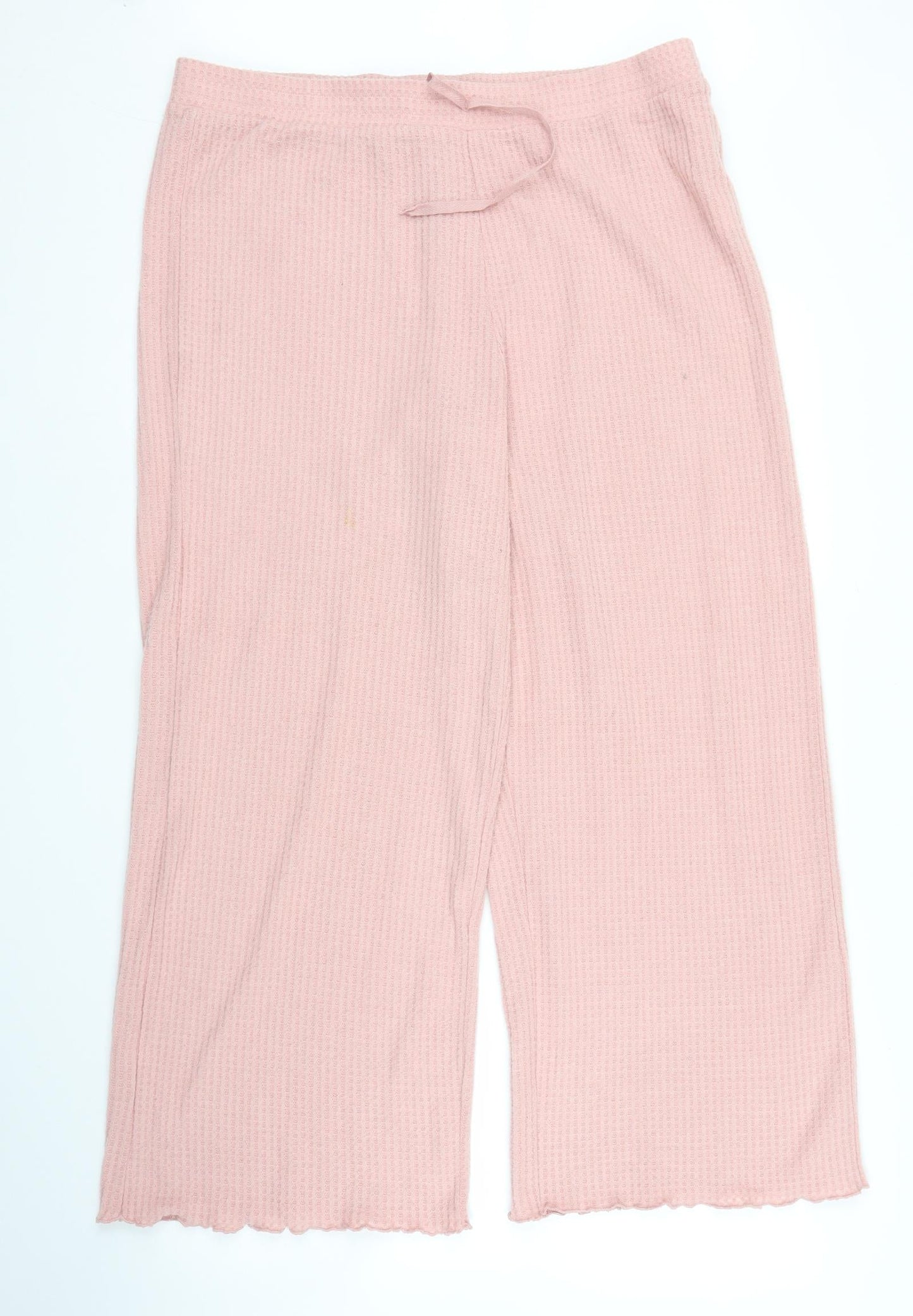 New Look Womens Pink   Capri Trousers Size L L25 in