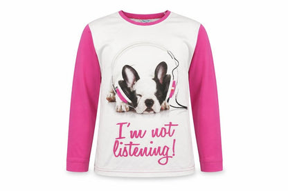 Pajama Factory  Girls White   Top Pyjama Top Size 9-10 Years