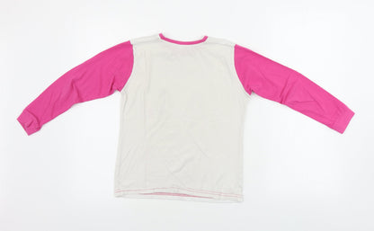 Pajama Factory  Girls White   Top Pyjama Top Size 9-10 Years