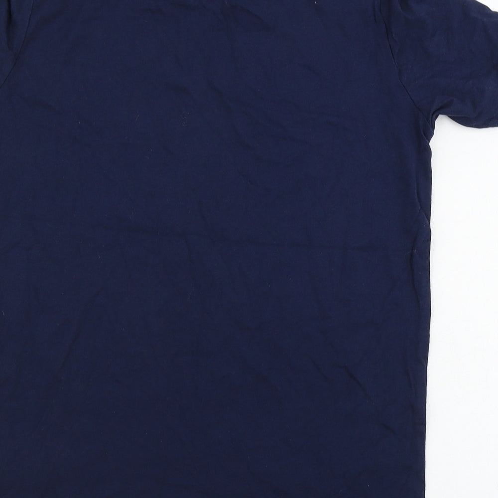 Macron  Mens Blue    T-Shirt Size XS