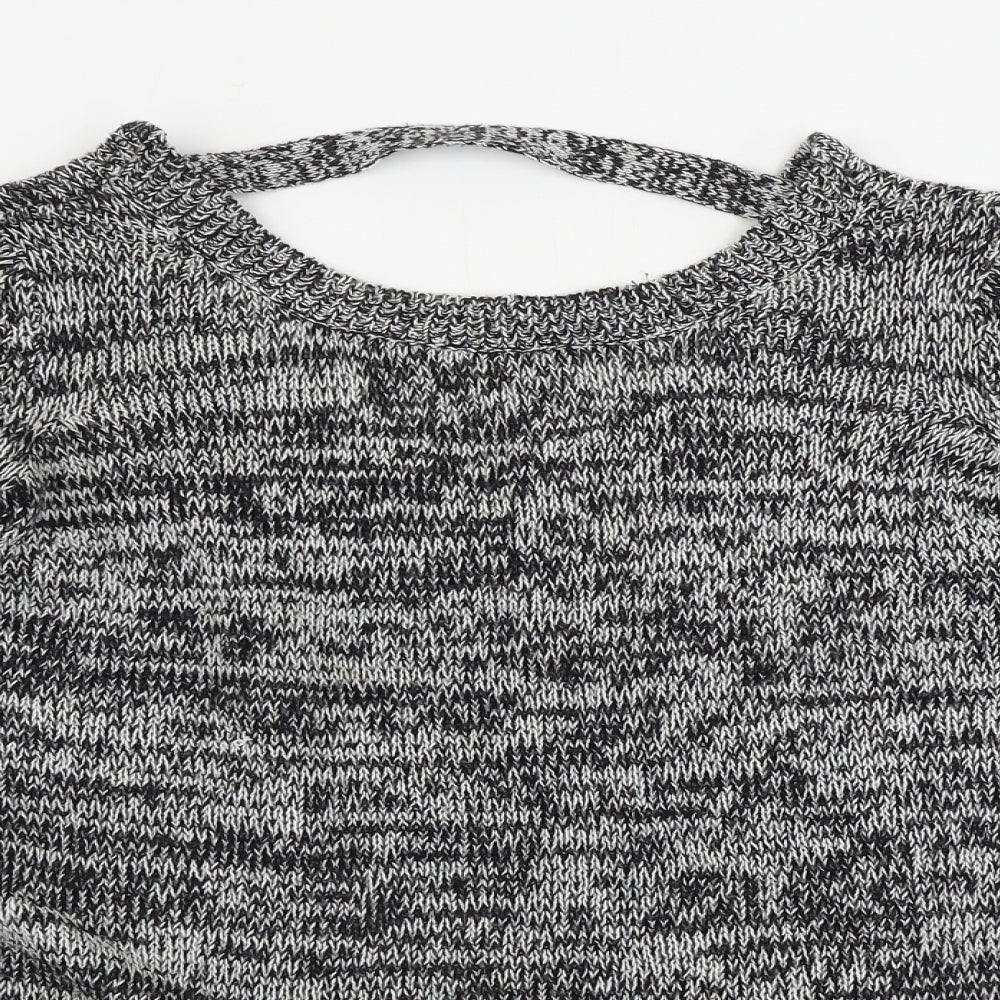Womens UK Size XS VERO MODA Grey Pullover Jumper