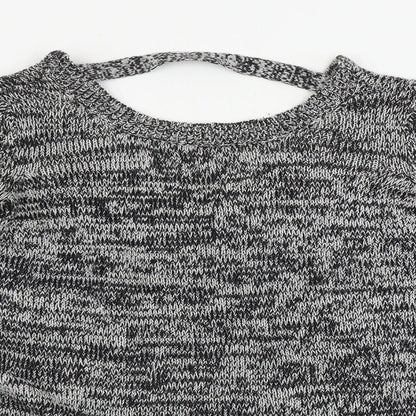 Womens UK Size XS VERO MODA Grey Pullover Jumper