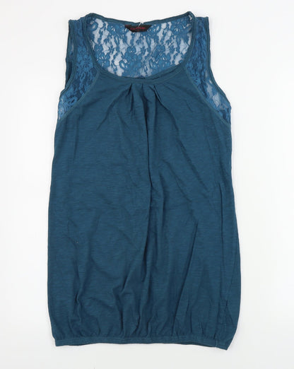 Miss Selfridge  Womens Green   Basic Blouse Size 12