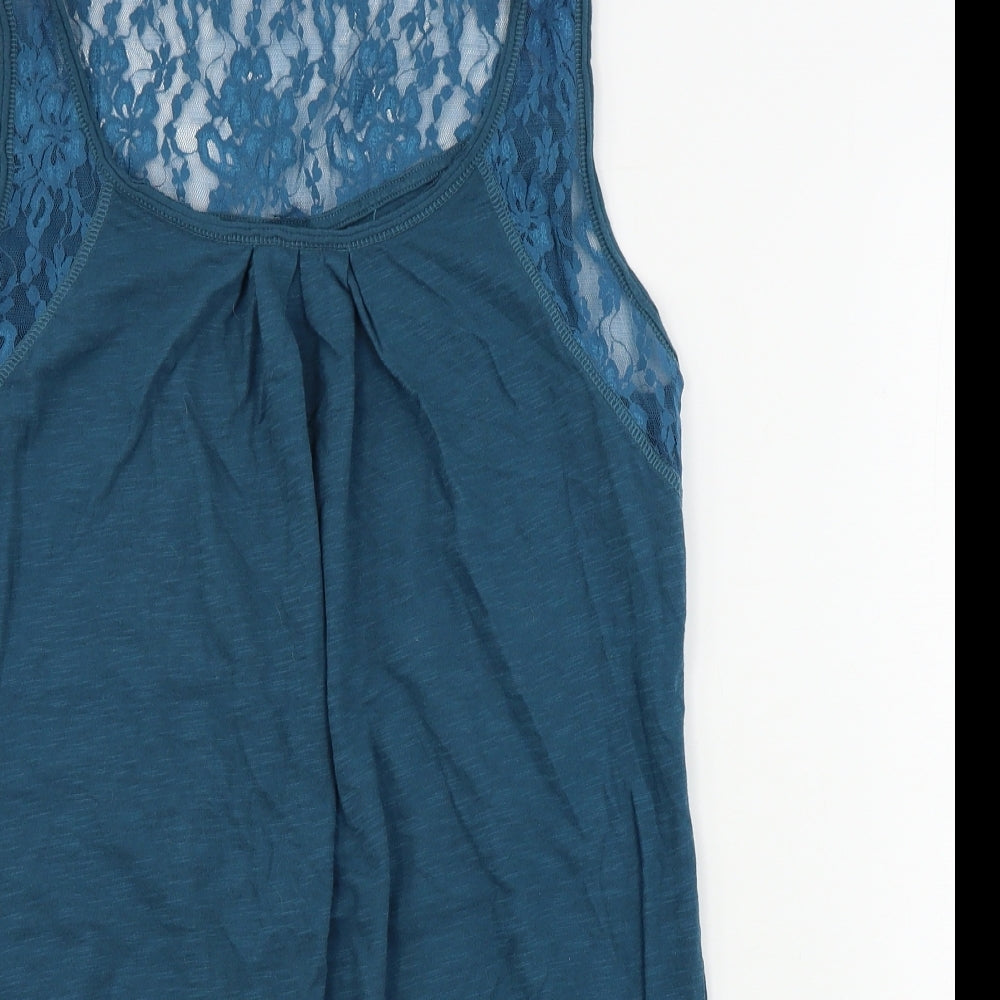 Miss Selfridge  Womens Green   Basic Blouse Size 12