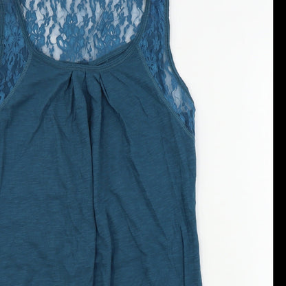 Miss Selfridge  Womens Green   Basic Blouse Size 12