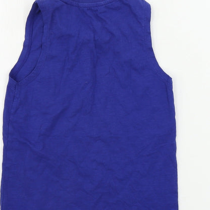 George  Boys Blue   Basic Tank Size 6-7 Years