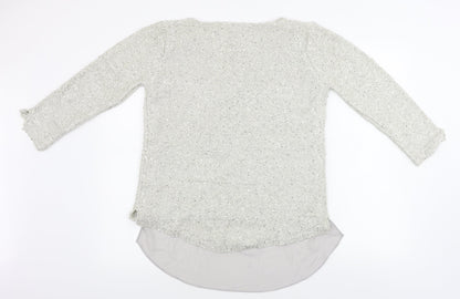 love knit  Womens Beige   Pullover Jumper Size M