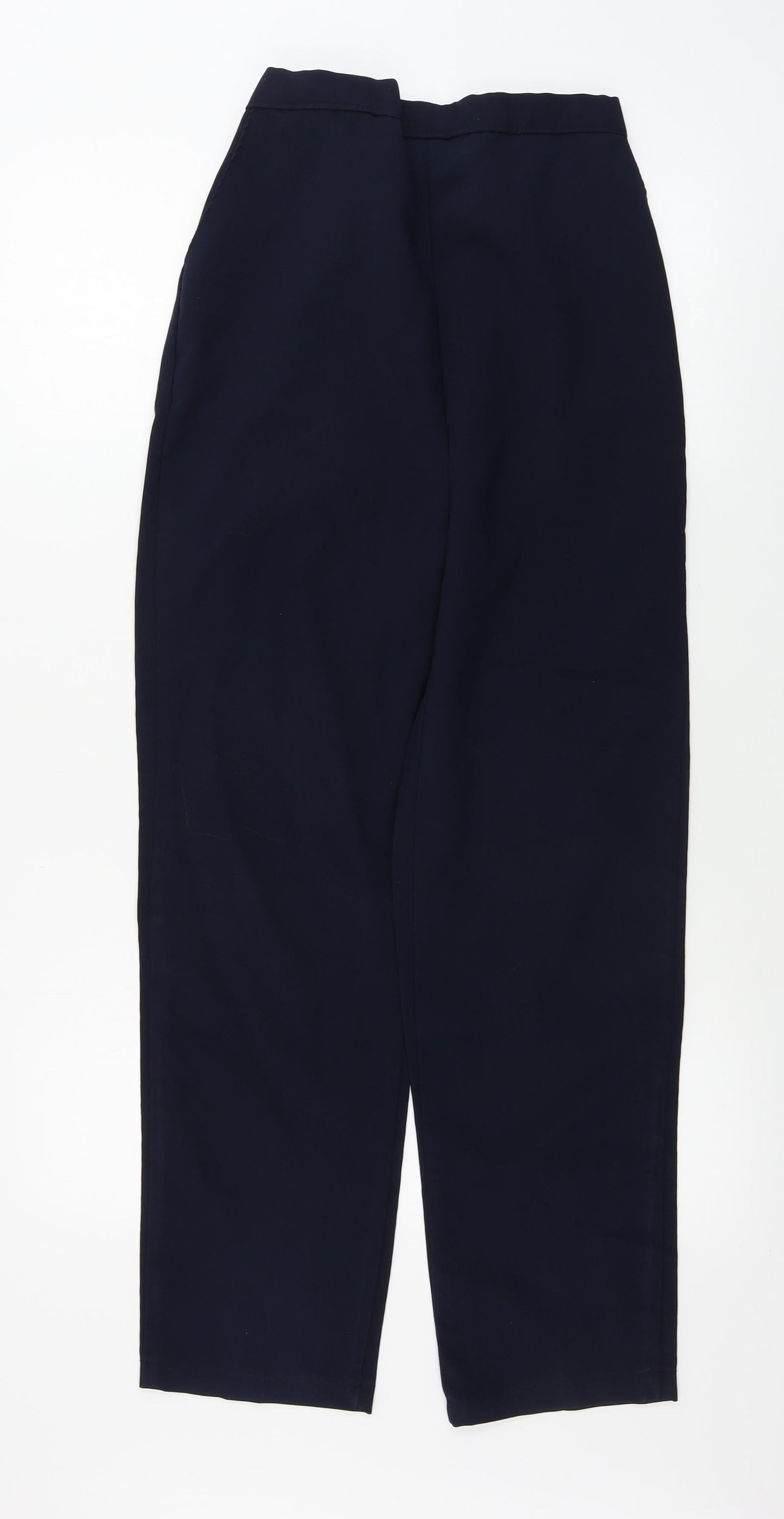 Womens UK Size 12 Preworn Regular Fit  Blue Trousers