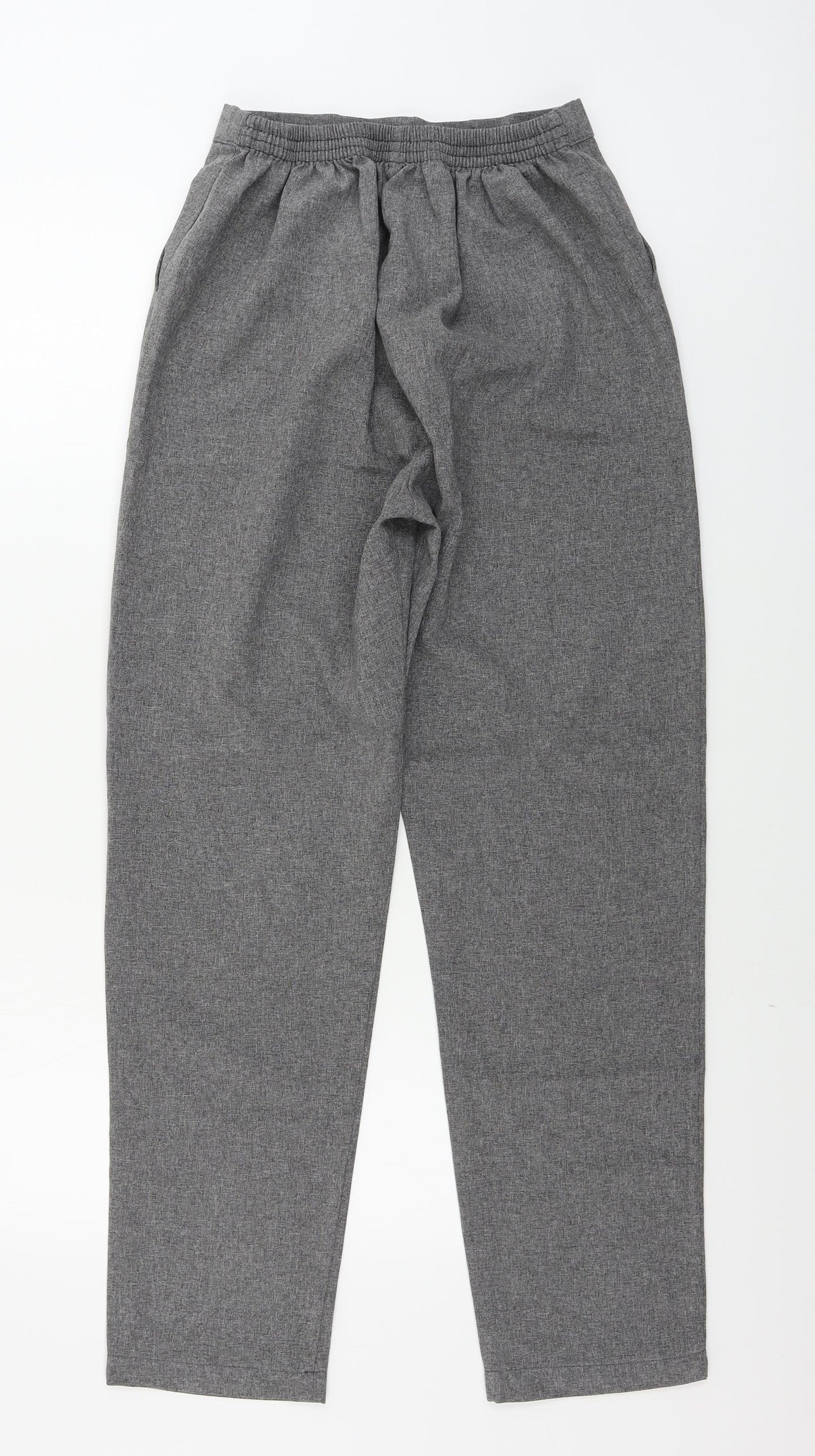 Womens UK Size 12 Preworn Regular Fit  Grey Trousers
