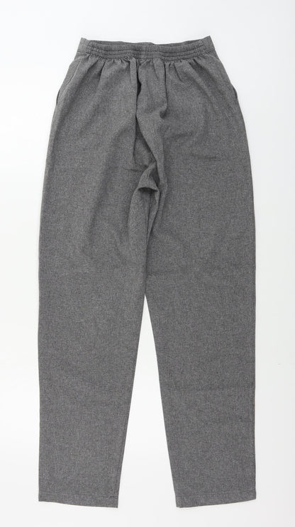 Womens UK Size 12 Preworn Regular Fit  Grey Trousers