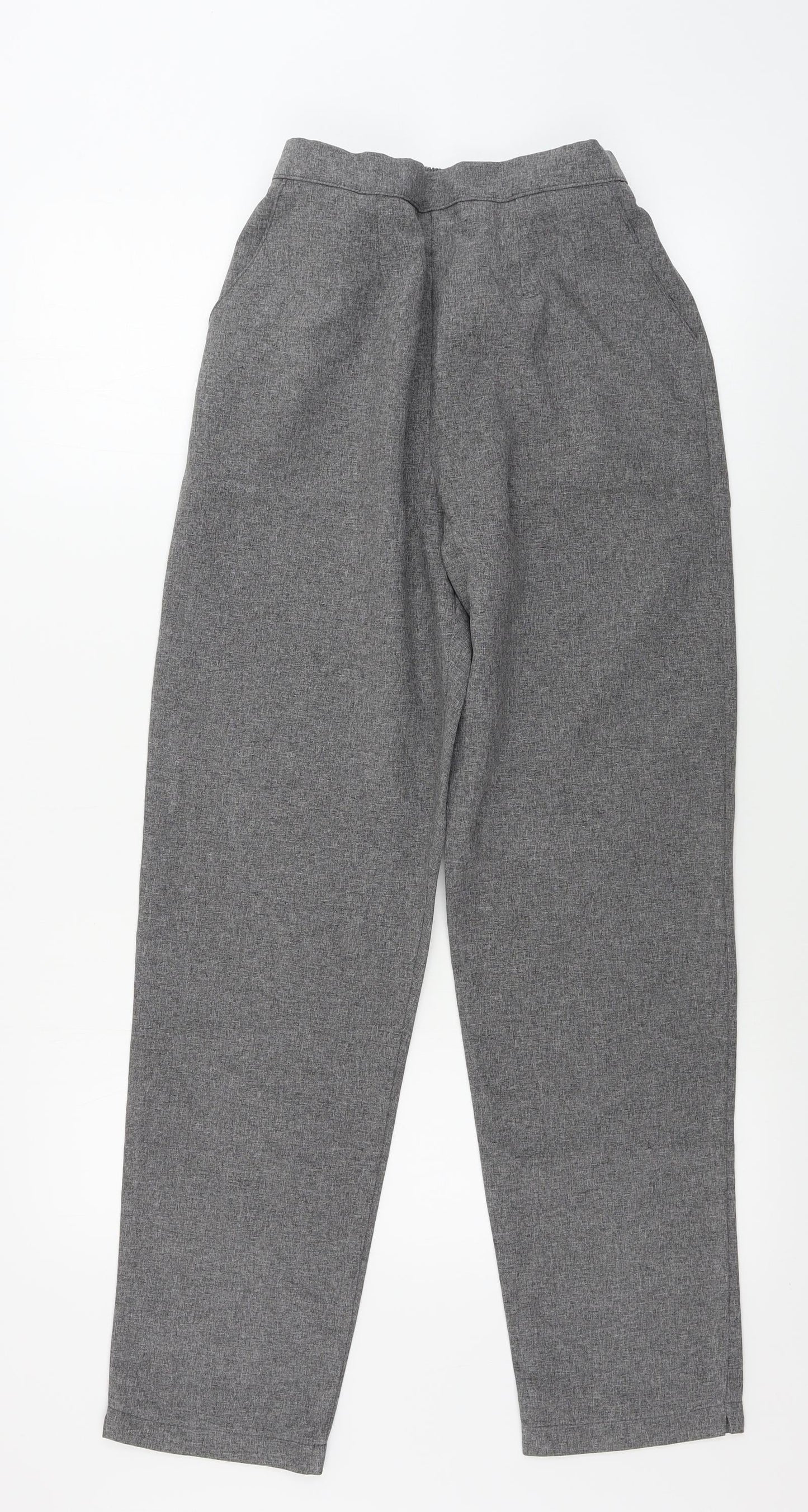 Womens UK Size 12 Preworn Regular Fit  Grey Trousers