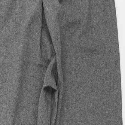 Womens UK Size 12 Preworn Regular Fit  Grey Trousers