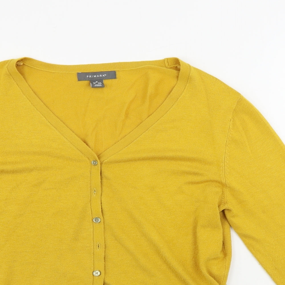 Primark  Womens Yellow   Pullover Jumper Size M