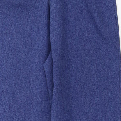 Womens UK Size 12 Preworn Regular Fit  Blue Trousers