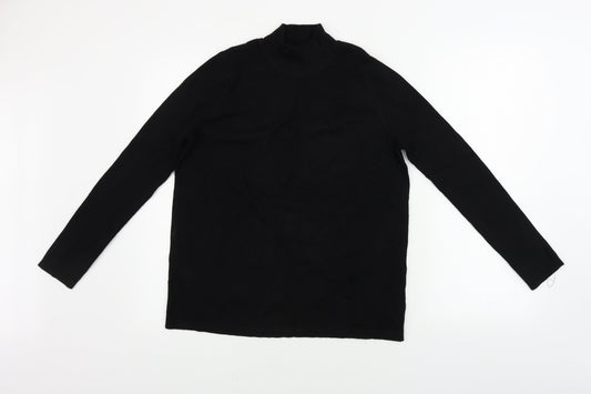 Nutmeg  Womens Black   Pullover Jumper Size 12