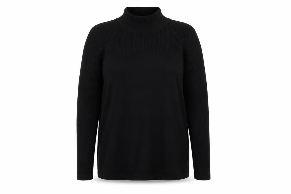 Womens UK Size 12 Nutmeg Black Pullover Jumper