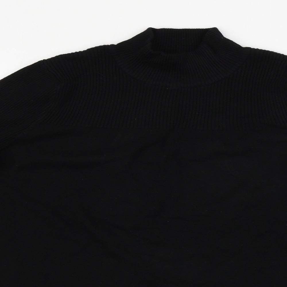 Nutmeg  Womens Black   Pullover Jumper Size 12