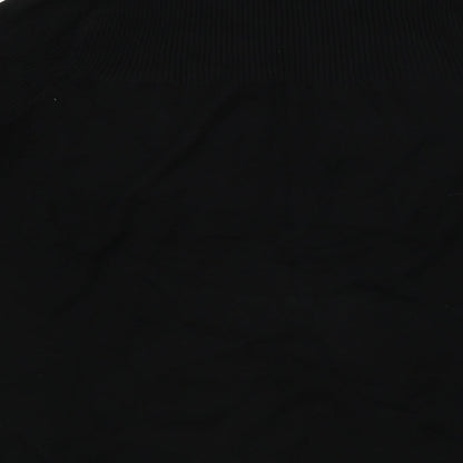 Nutmeg  Womens Black   Pullover Jumper Size 12