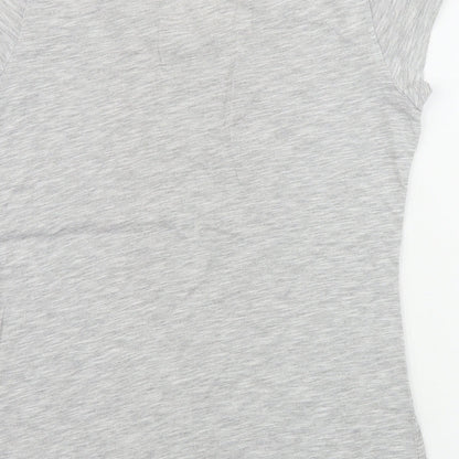 Dorothy Perkins  Womens Grey   Basic T-Shirt Size 10