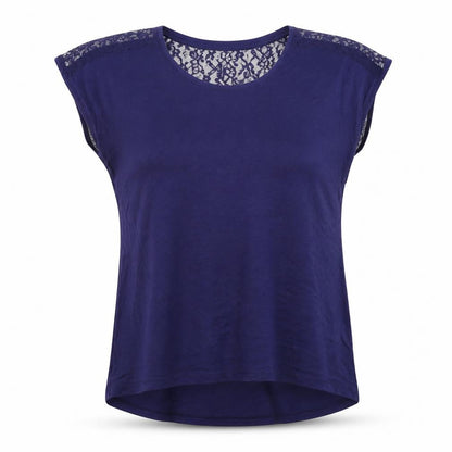 Womens UK Size 10 Dorothy Perkins Blue Basic Tank