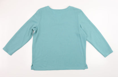bm collection    Womens Green   Pullover Jumper Size M