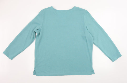 bm collection    Womens Green   Pullover Jumper Size M