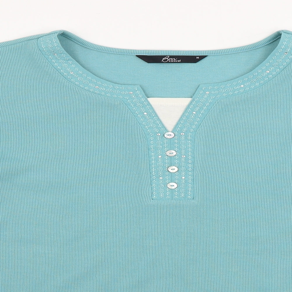 bm collection    Womens Green   Pullover Jumper Size M