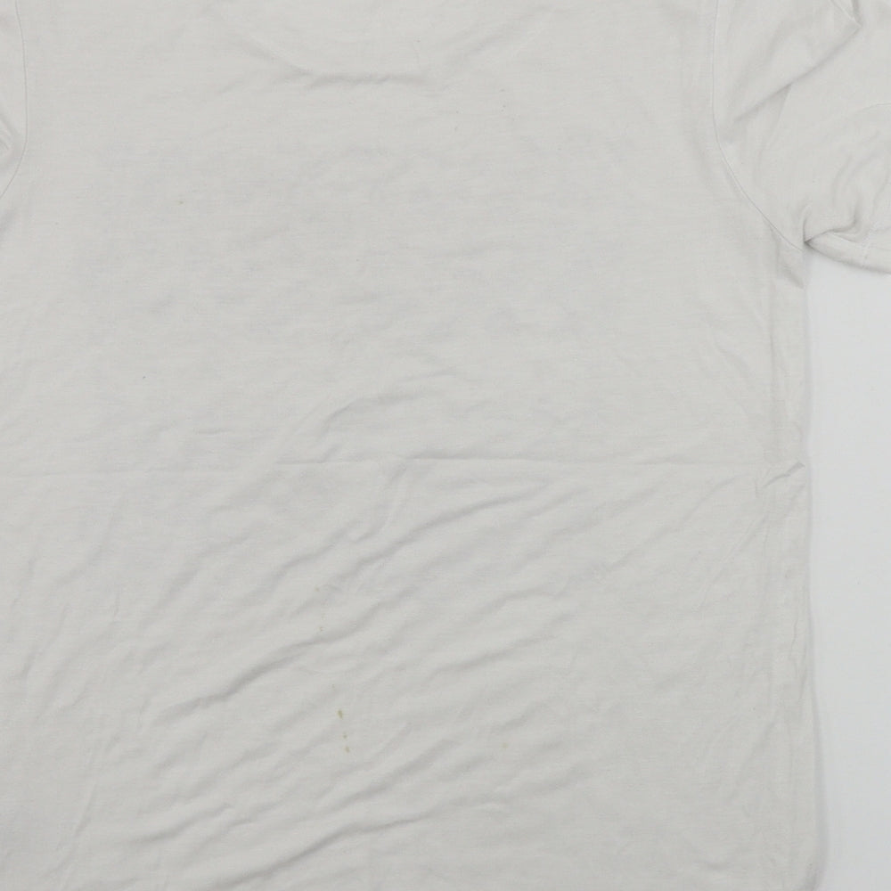 Womens UK Size 10 Damart White Basic T-Shirt