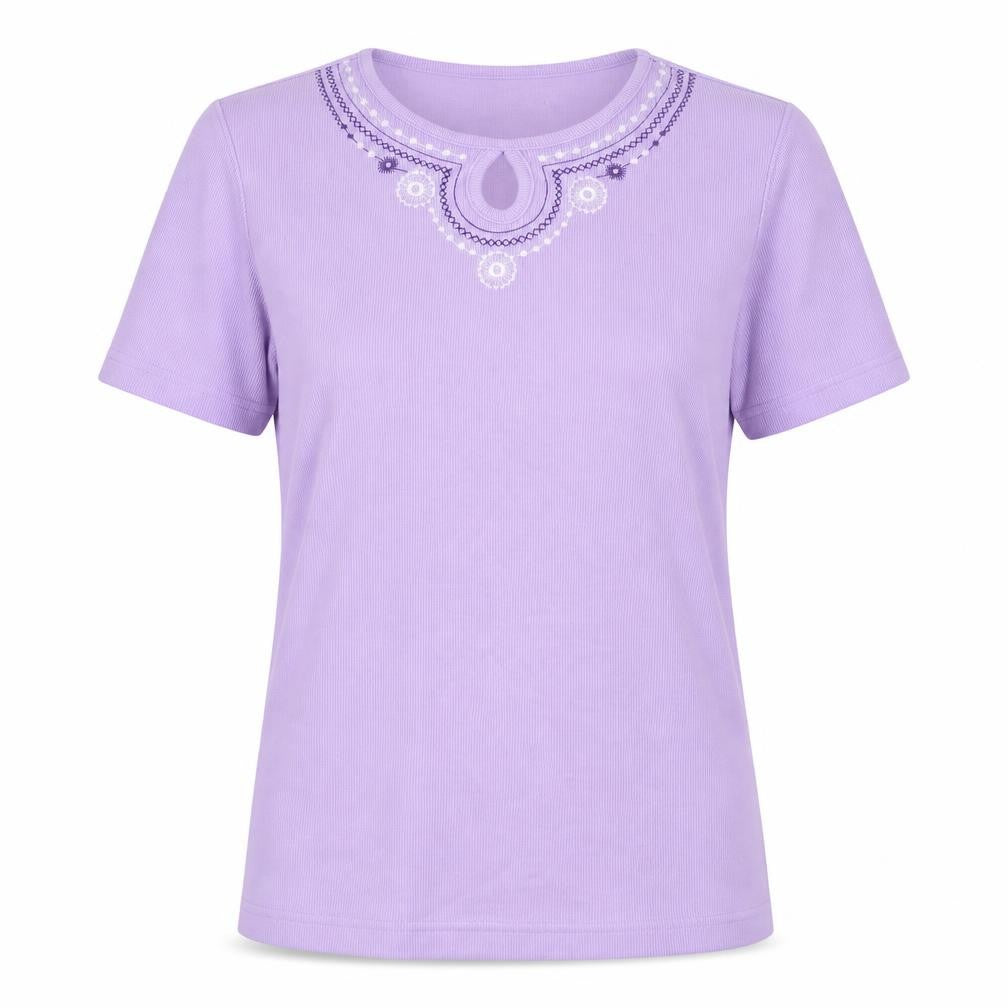 Bonmarché  Womens Pink   Basic T-Shirt Size S