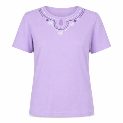 Bonmarché  Womens Pink   Basic T-Shirt Size S