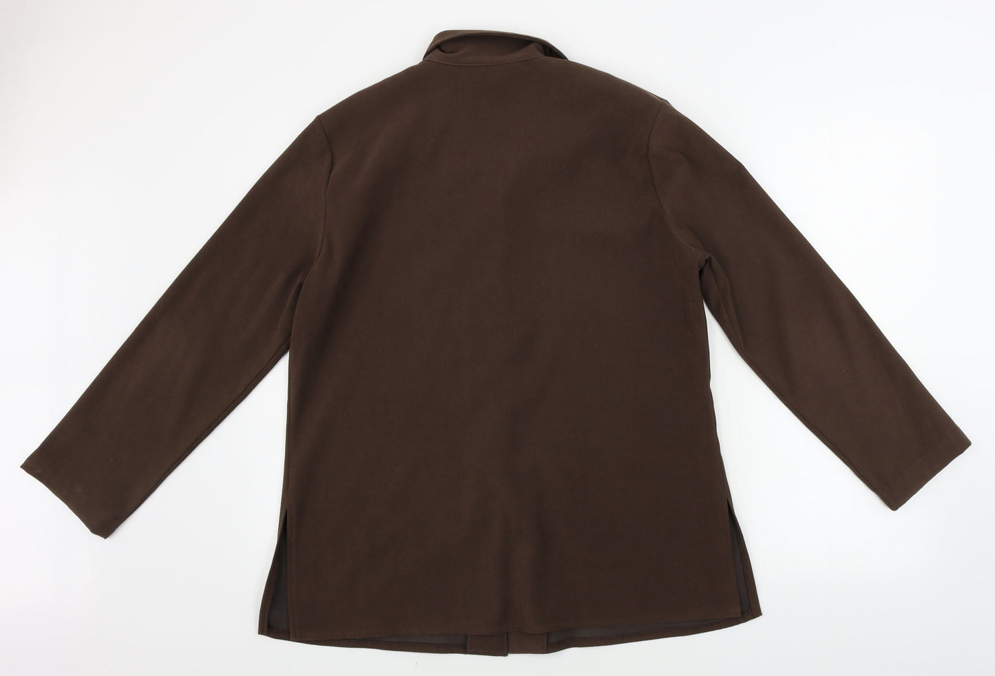 Womens UK Size 14 SALOOS Brown Jacket