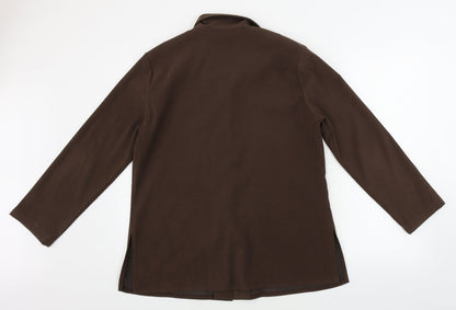 Womens UK Size 14 SALOOS Brown Jacket