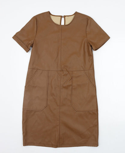 Primark Womens Brown   A-Line  Size 10