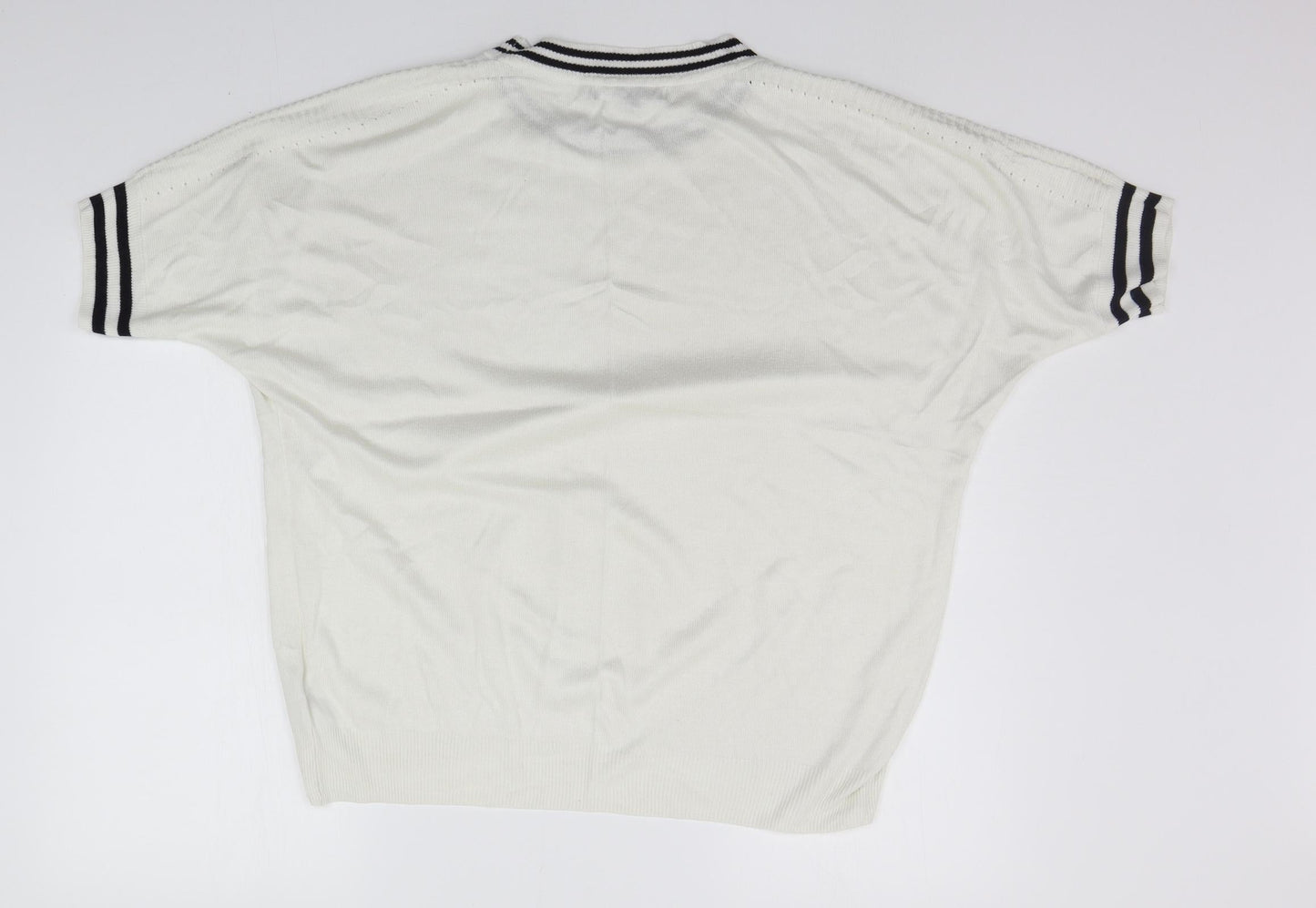 Womens UK Size M NEXT White Pullover Jumper