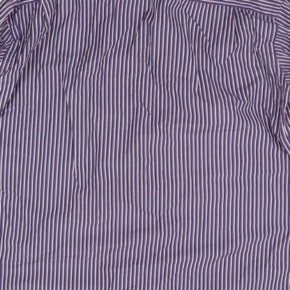 SAND Mens Blue Striped   Button-Up Size XL