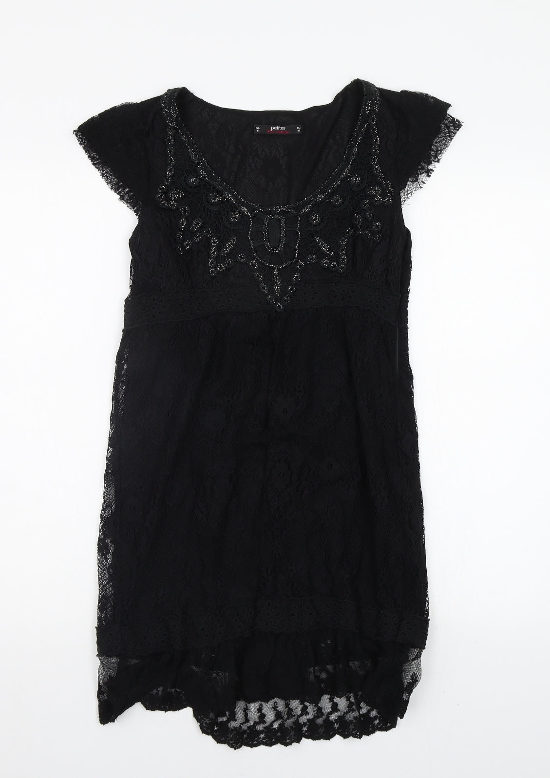 Miss Selfridge Womens Black   A-Line  Size 10