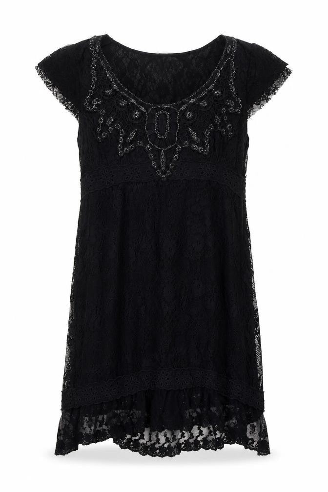 Miss Selfridge Womens Black   A-Line  Size 10