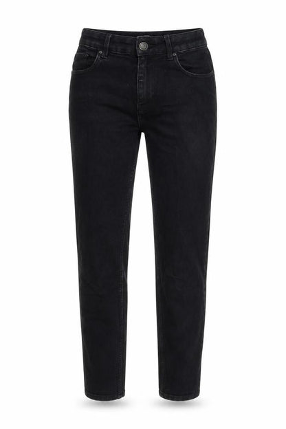 New Look Womens Black   Straight Jeans Size 8 L24 in