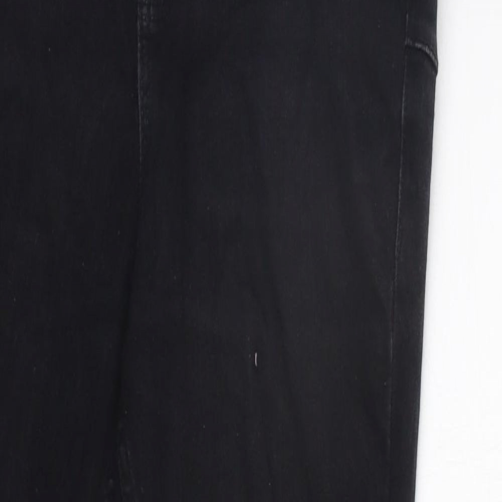 New Look Womens Black   Straight Jeans Size 8 L24 in
