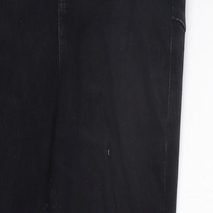 New Look Womens Black   Straight Jeans Size 8 L24 in