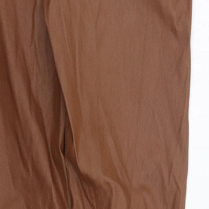 Womens UK Size 12 deniem co Regular Fit  Brown Trousers