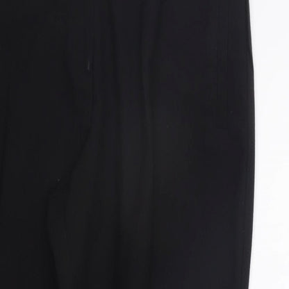 Womens UK Size 14 Debenhams Regular Fit  Black Trousers