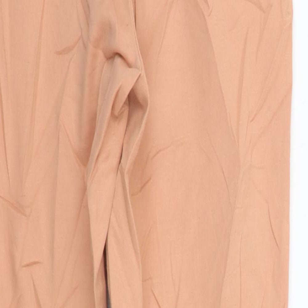 Womens UK Size 8 Topshop Regular Fit  Orange Trousers