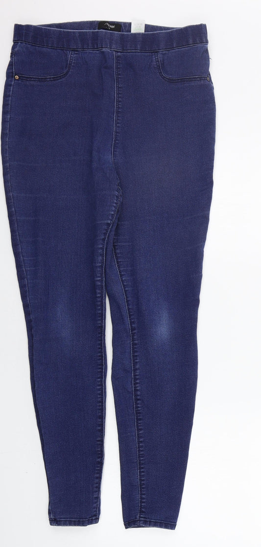 Additional front view of /DENIEM women’s blue jegging jeans, size UK 12, 26-inch leg