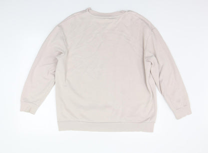 George Womens Beige   Pullover Jumper Size L