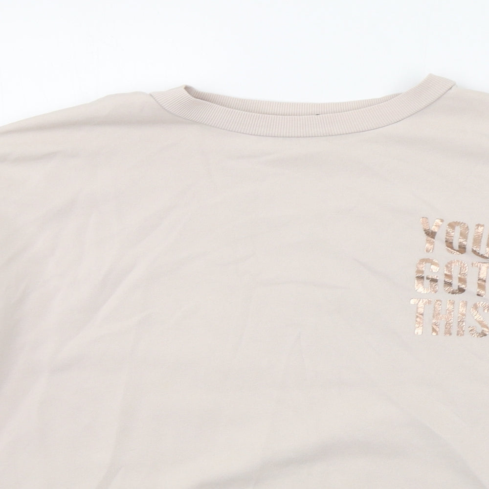 George Womens Beige   Pullover Jumper Size L