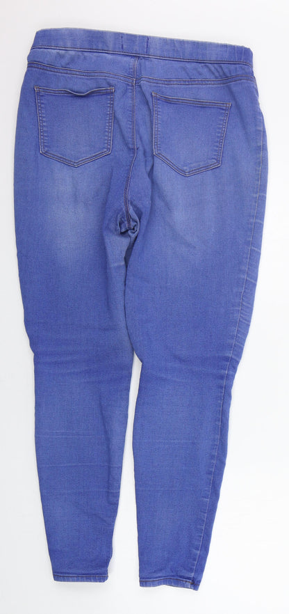/DENIEM Womens Blue   Straight Jeans Size 12 L25 in
