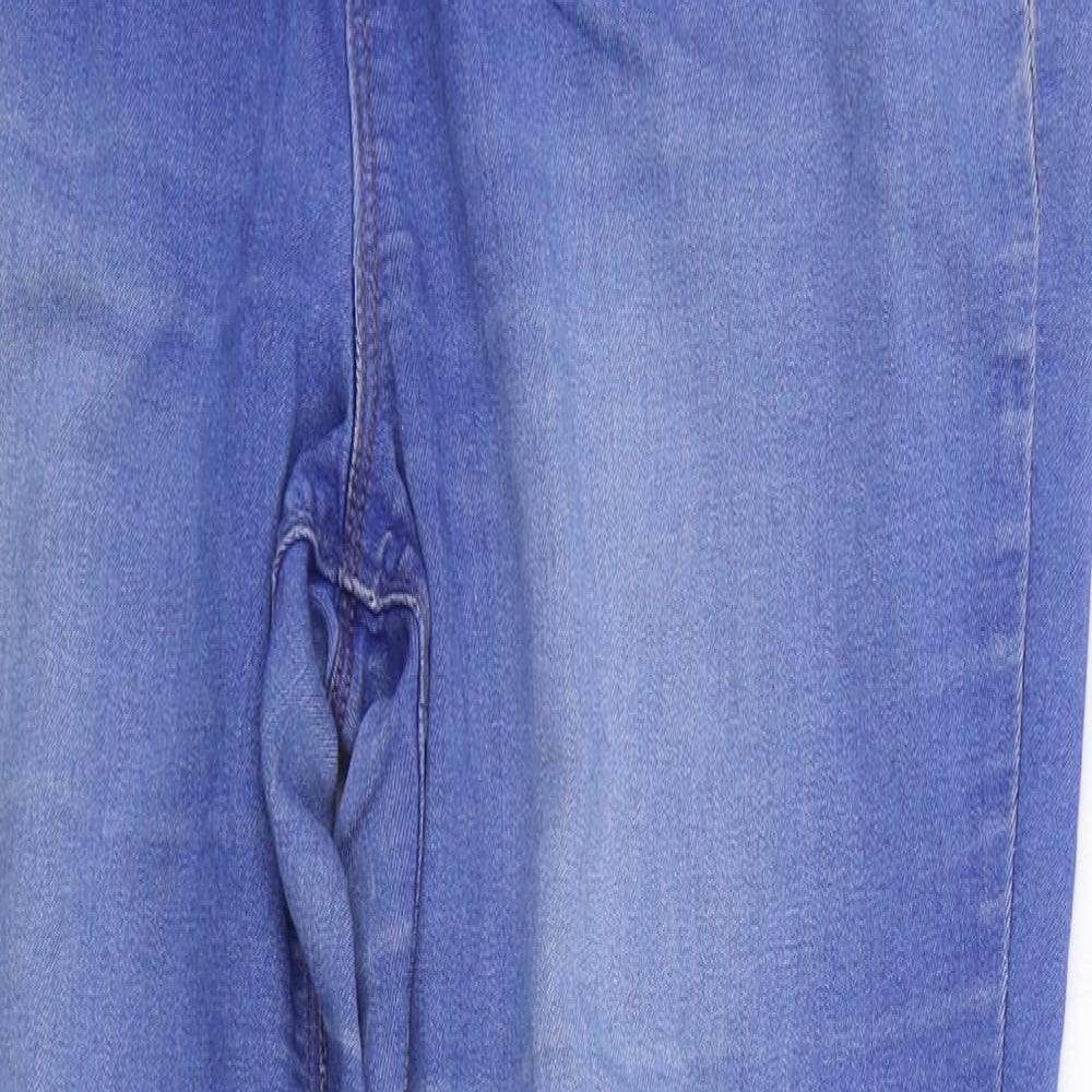 /DENIEM Womens Blue   Straight Jeans Size 12 L25 in